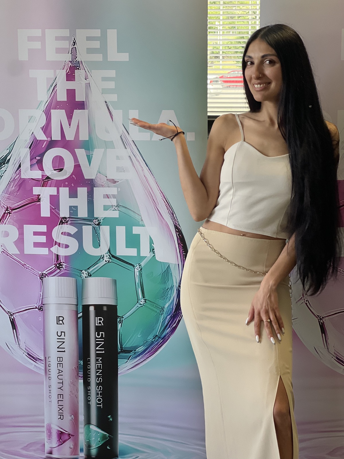 Оксана на події LR Health & Beauty